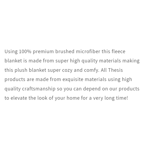 Thesis Home NWT Classic Textured Fleece Throw Blanket in Plum - Picture 6 of 7